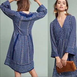 Anthropologie Akemi + Kin Rozalin Embroidered Dress